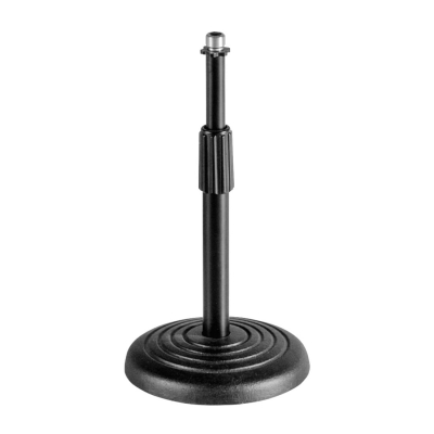 Pedestal para Microfone de Mesa + cachimbo Aweda AMS-822+320