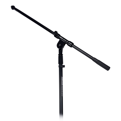 Pedestal Microfone Alumínio Pés Dobráveis Aweda AMS-4122B+