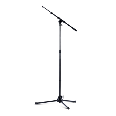 Pedestal Microfone Alúminio Pés Dobráveis Aweda AMS-4122TB+PE
